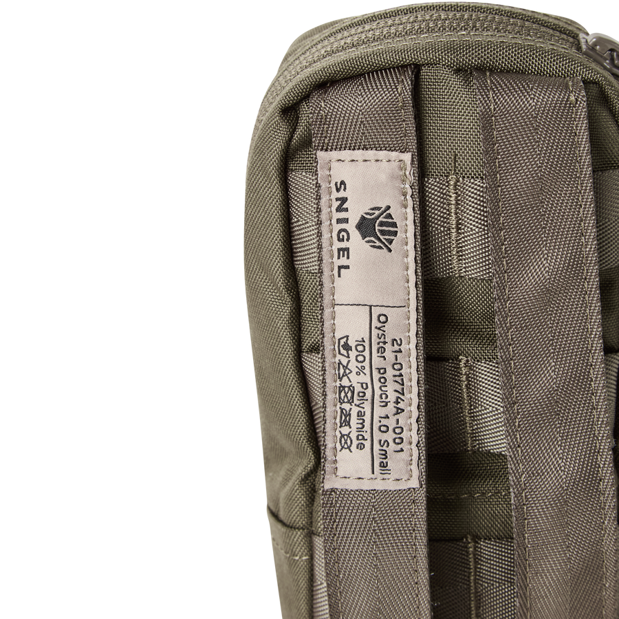 Snigel Oyster Pouch Small - Fällbar Organiseringsficka (Grå)