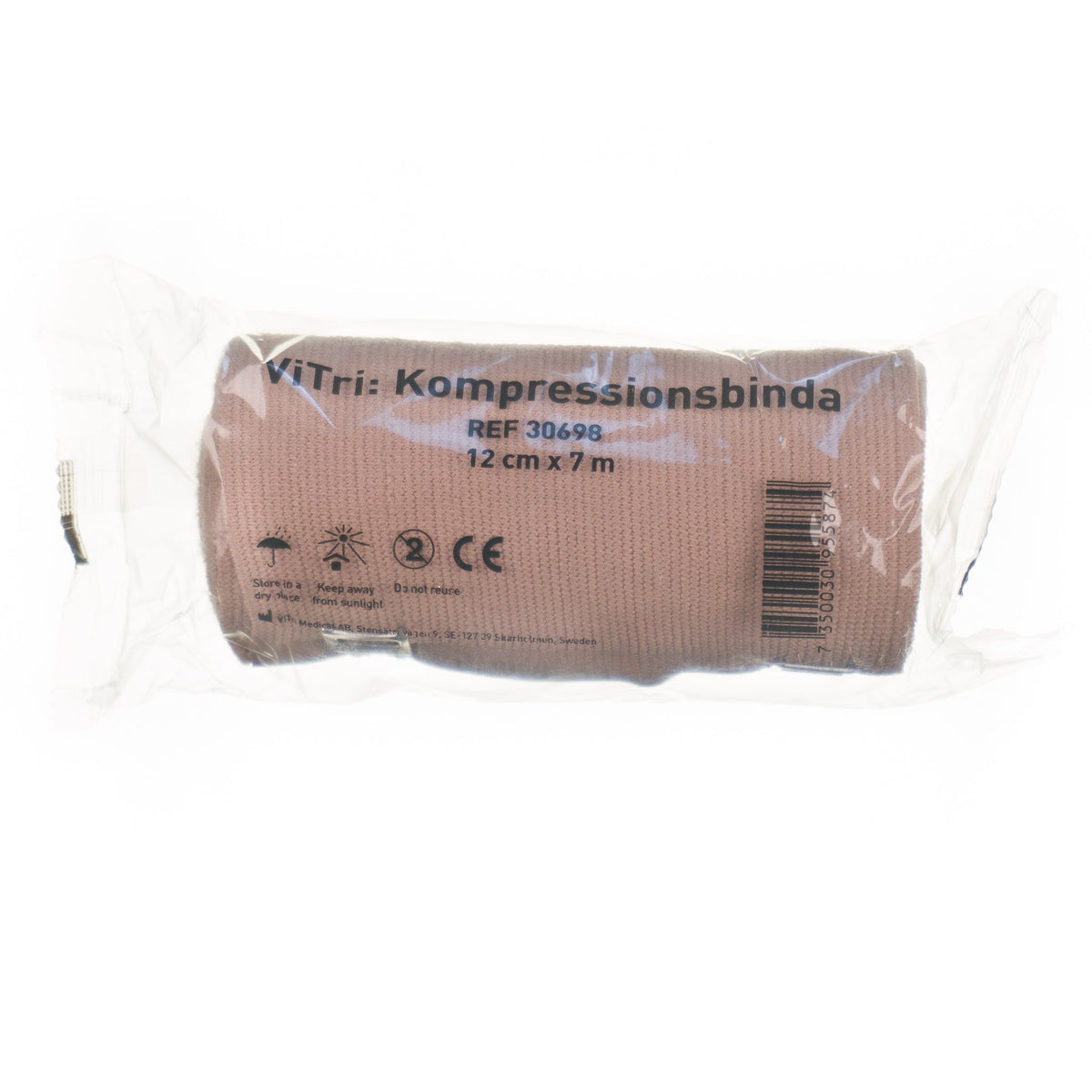 Vitri Kompressionsbinda 12 cm x 7 m