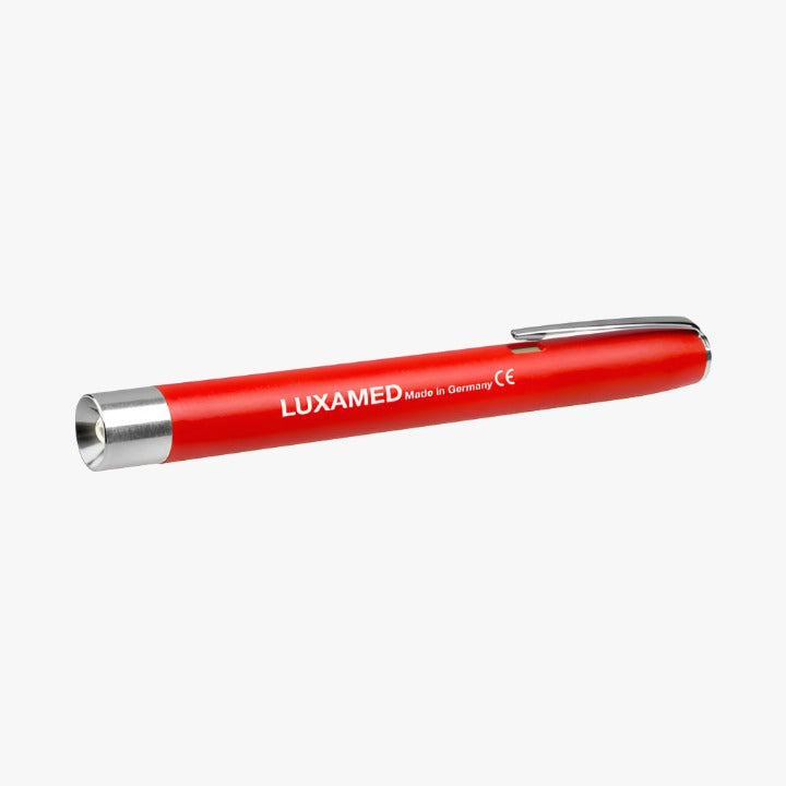 Pennlampa Luxamed — LED röd med batterier