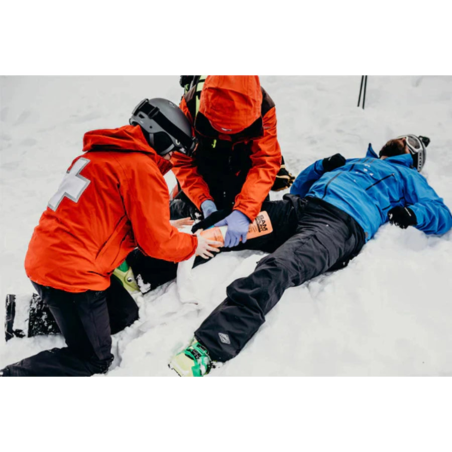 SAM Splint 36" Rullad Universalspjäla (91 cm, Svart)